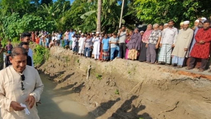 নদীভাঙন রোধে সরকার সর্বোচ্চ গুরুত্ব দিয়ে কাজ করছে: খোকন তালুকদার