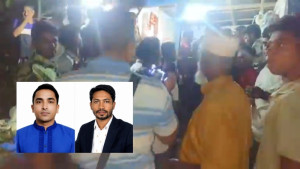 ২০ হাজার টাকা চাঁদা দাবির অভিযোগে বিএনপির ২ নেতাকে গণপিটুনি