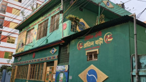 ব্রাজিলভক্তদের আকর্ষণের কেন্দ্র লিটনের বাড়ি
