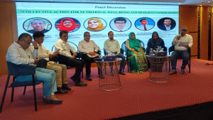 অপুষ্টি ও জলবায়ু ঝুঁকি মোকাবিলায় সম্মিলিত উদ্যোগের আহ্বান