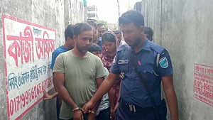 মেয়েকে ধর্ষণের অভিযোগে বাবা আটক