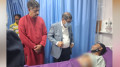 প্রধানমন্ত্রীর নির্দেশে রামিসার বাবাকে দেখতে গেলেন স্বাস্থ্যমন্ত্রী