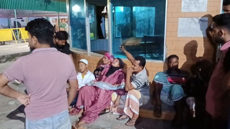 শিশু সন্তানের সামনেই বাবাকে গুলি করে হত্যা