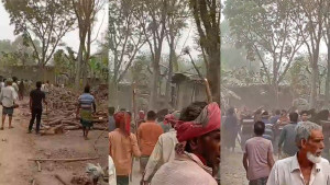 মসজিদ কমিটি গঠন নিয়ে দুই পক্ষের সংঘর্ষে আহত ১৫