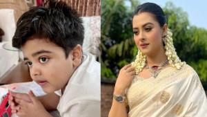 ছেলের জন্য দোয়া চাইলেন বুবলী