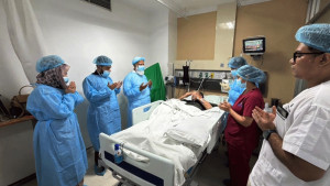 মির্জা আব্বাসকে দেখতে হাসপাতালে জামায়াত আমির