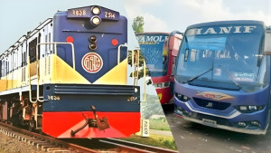 ঈদযাত্রার ট্রেন ও বাসের অগ্রিম টিকিট বিক্রি শুরু