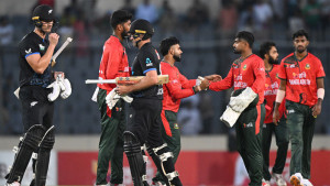 কিউইদের সামনে টিকতে পারল না বাংলাদেশ, সিরিজ ভাগাভাগি