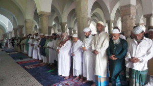 ষাটগম্বুজ মসজিদে ঈদের জামাতে মুসল্লিদের ঢল