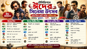 টেলিভিশনে ঈদের সিনেমা উৎসব