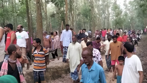 গাজীপুরে গরুচোর সন্দেহে গণপিটুনিতে নিহত ৩, ট্রাকে আগুন