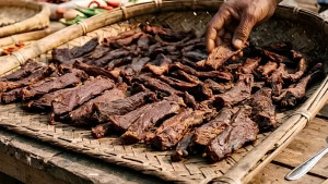 ফিরে আসছে গরুর মাংসের শুঁটকির পুরোনো ঐতিহ্য