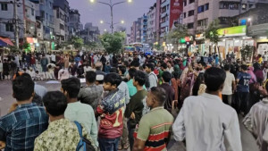 রামিসা হত্যার বিচার দাবি, কালশীতে যান চলাচল বন্ধ