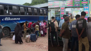 ঈদযাত্রায় গাবতলীতে মানুষের ঢল: স্বস্তির দীর্ঘ ছুটিতেও অস্বস্তি ‘বাড়তি ভাড়ায়’