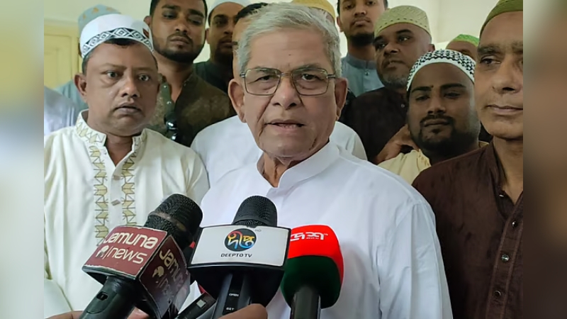 দেশের স্বার্থে ঐক্যবদ্ধ হওয়ার আহ্বান মির্জা ফখরুলের